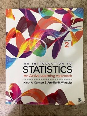 “An Introduction to Statistics: An Active Learning Approach” Textbook (Used)